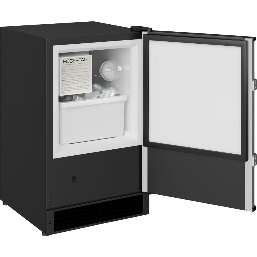 EdgeStar 15 Inch Wide 12 Lbs. Capacity Built-In Ice Maker with 15 Lbs. Daily Ice Production - IB121SS