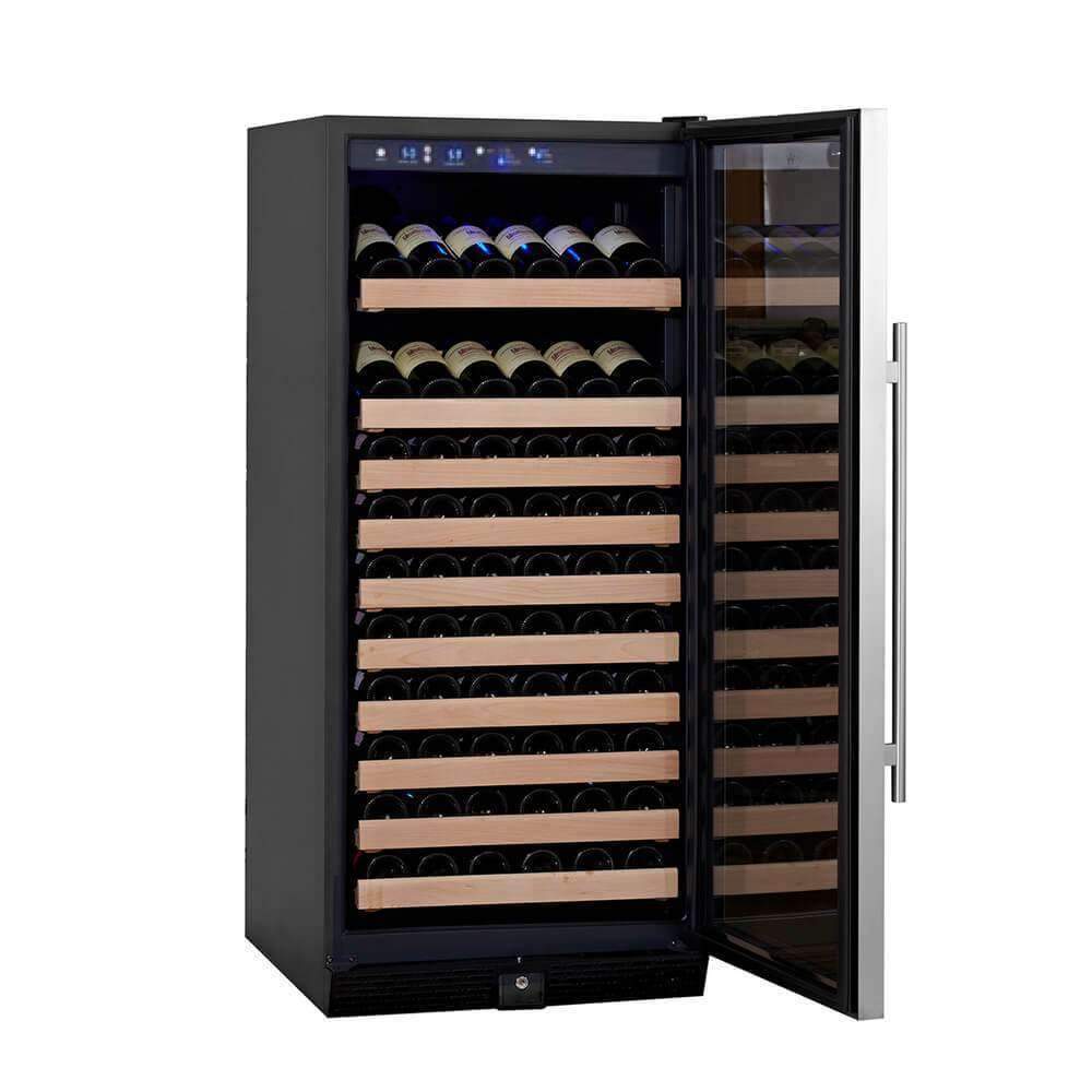 KingsBottle 100 Bottle Kitchen Wine Refrigerator Freestanding - KBU100WX