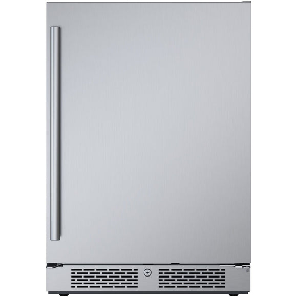 Avallon 24 Inch Wide 5.66 Cu. Ft. Built-In Compact Refrigerator with Right Hinge - AFR242SSRH