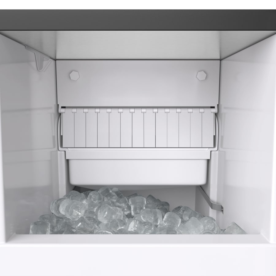 Avallon 15 Inch Wide 26 Lbs. Capacity Built-In and Free Standing Ice Maker with 56 Lbs. Daily Ice Production - AIMG151GSSILH