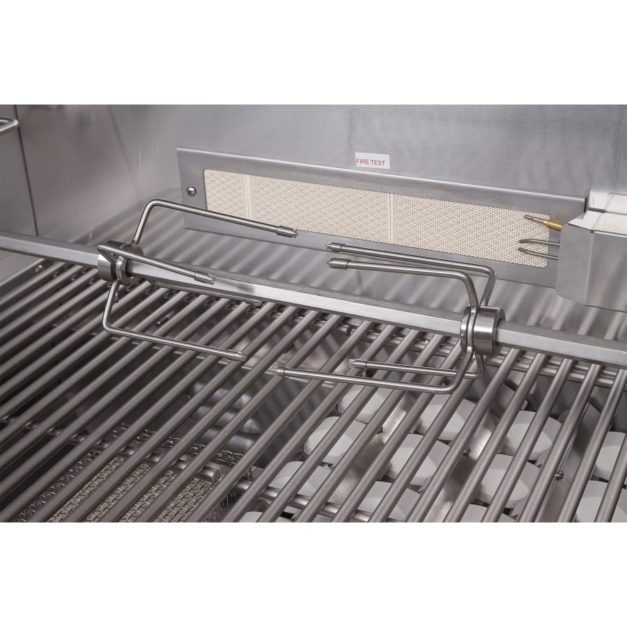 EdgeStar 60000 BTU 30 Inch Wide Natural Gas Built-In Grill with Insulated Jacket and Double Access Doors - GRL300IBKITNG