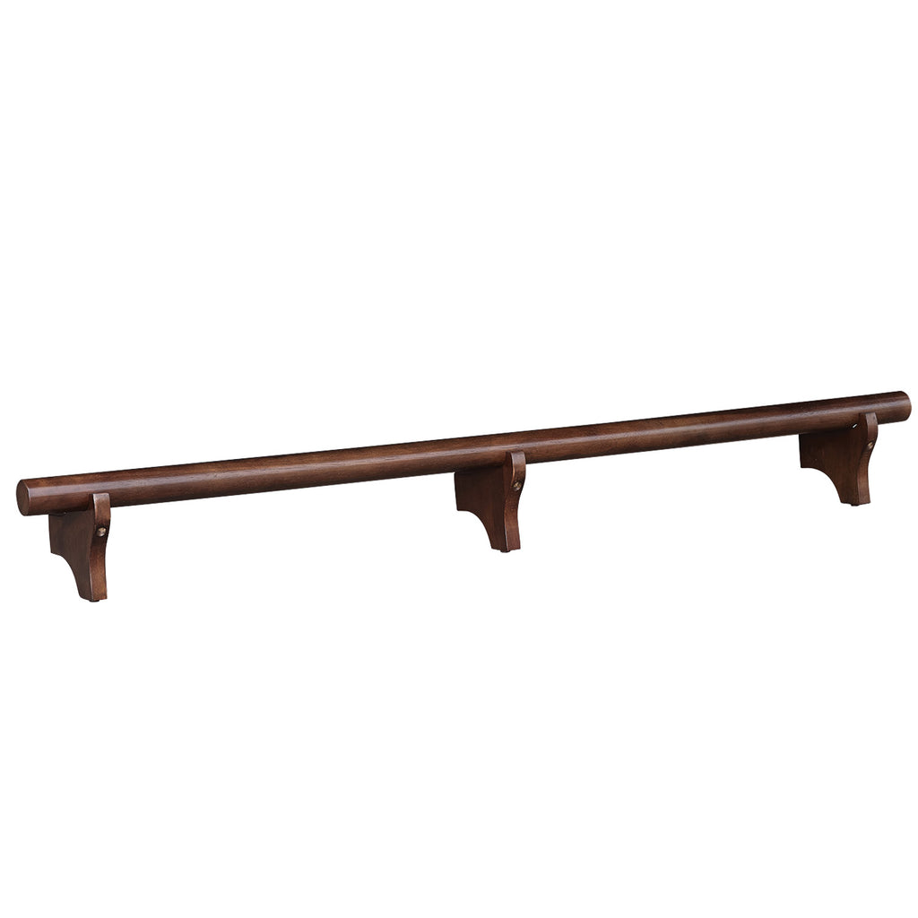 RAM Game Room 72" Dry Bar Foot Rail - Cappuccino - FR72 CAP