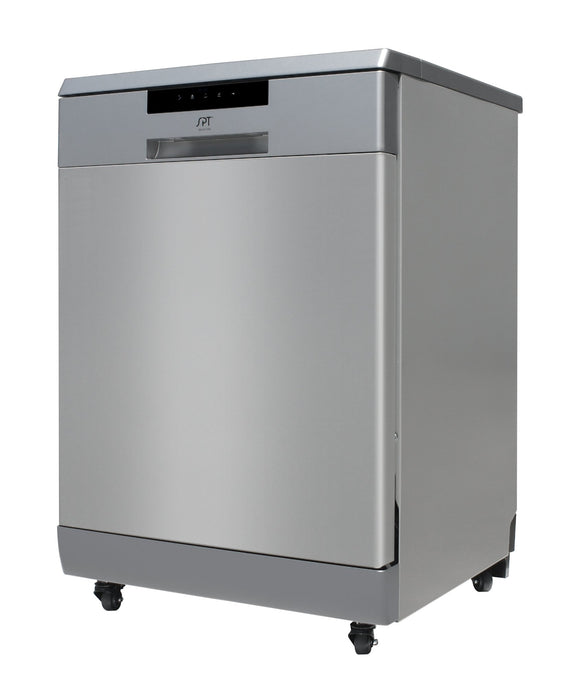 SPT - SD-6513SS: Energy Star 24″ Portable Stainless Steel Dishwasher – Stainless Steel