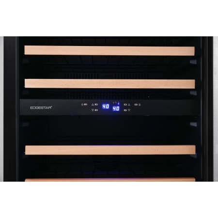 EdgeStar 48 Inch Wide 282 Bottle Capacity Built-In or Free Standing Wine Cooler - CWR1552DZDUAL