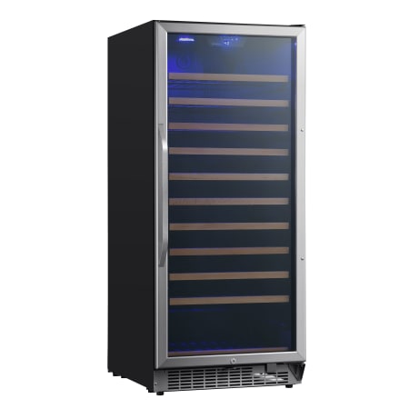 EdgeStar 24 Inch Wide 111 Bottle Capacity Free Standing Single Zone Wine Cooler with Even Cooling Technology - CWR1212SZ