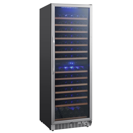 EdgeStar 24 Inch Wide 141 Bottle Capacity Built-In or Free Standing Dual Zone Wine Cooler with Interior Lighting - CWR1552DZ - Wine Cooler City