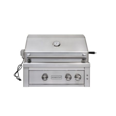 EdgeStar 60000 BTU 30 Inch Wide Liquid Propane Built-In Grill with Rotisserie and LED Lighting - GRL300IBLP