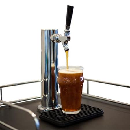 EdgeStar 20 Inch Wide Kegerator with Home Brew Tap and Ultra Low Temp - KC2000SSHBKG