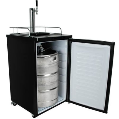 EdgeStar logo EdgeStar 20 Inch Wide Kegerator and Keg Beer Cooler for Full Size Kegs with Home Brew Tap and Ultra Low Temp - KC2000SSHMBREW - Wine Cooler City