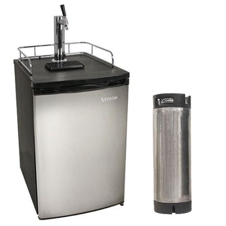 EdgeStar 20 Inch Wide Kegerator with Home Brew Tap and Ultra Low Temp - KC2000SSHBKG