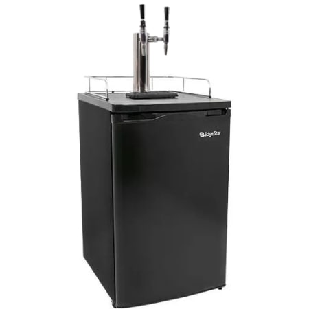 EdgeStar 21 Inch Wide Free Standing Dual Tap Cold Brew Coffee Kegerator - KC2000TWINCAFE - Wine Cooler City