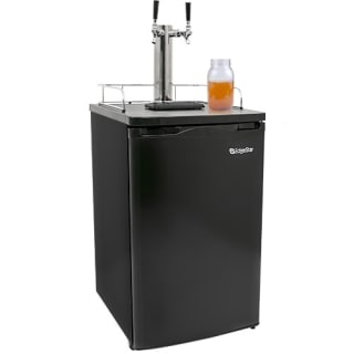 EdgeStar Twin Faucet Kombucha Dispenser - KC2000TWINKOM - Wine Cooler City