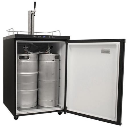 EdgeStar 24 Inch Wide Kegerator with Digital Display for Full Size Kegs - KC3000SS