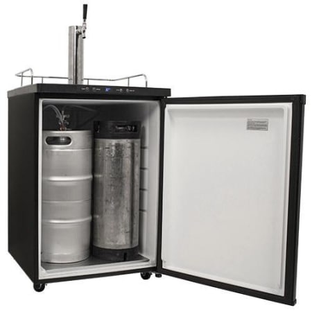 EdgeStar 24 Inch Wide Kegerator with Digital Display for Full Size Kegs - KC3000SS