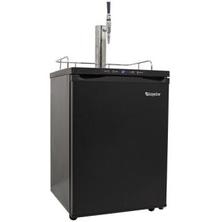 EdgeStar 24 Inch Wide Cold Brew Coffee Dispenser with Digital Display - Black - KC3000CAFE - Wine Cooler City