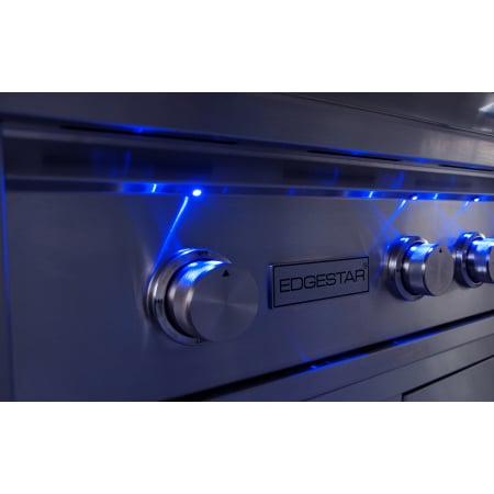 EdgeStar 89000 BTU 36 Inch Wide Natural Gas Built-In Grill with Rotisserie and LED Lighting - GRL360IBBNG - Wine Cooler City