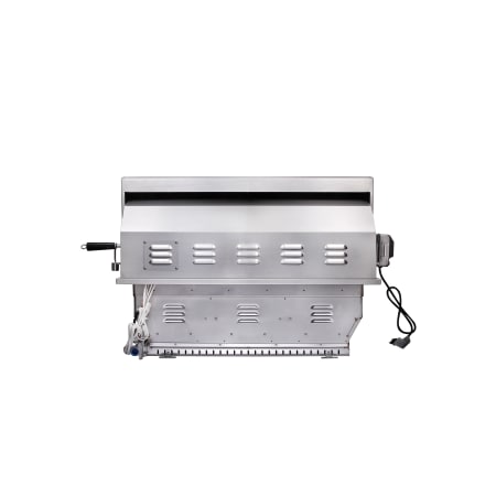 EdgeStar 89000 BTU 36 Inch Wide Natural Gas Built-In Grill with Rotisserie and LED Lighting - GRL360IBBNG - Wine Cooler City