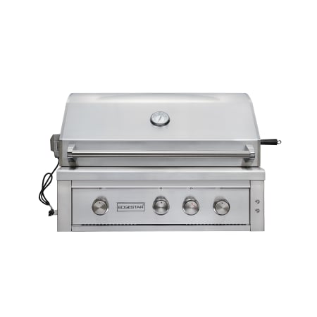 EdgeStar 89000 BTU 36 Inch Wide Natural Gas Built-In Grill with Rotisserie and LED Lighting - GRL360IBBNG - Wine Cooler City