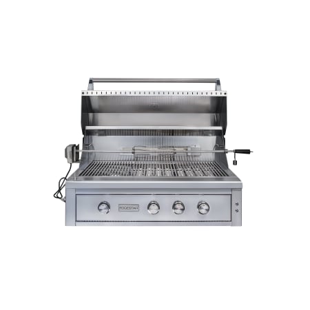 EdgeStar 89000 BTU 42 Inch Wide Liquid Propane Built-In Grill with Rotisserie and LED Lighting - GRL420IBBLP - Wine Cooler City