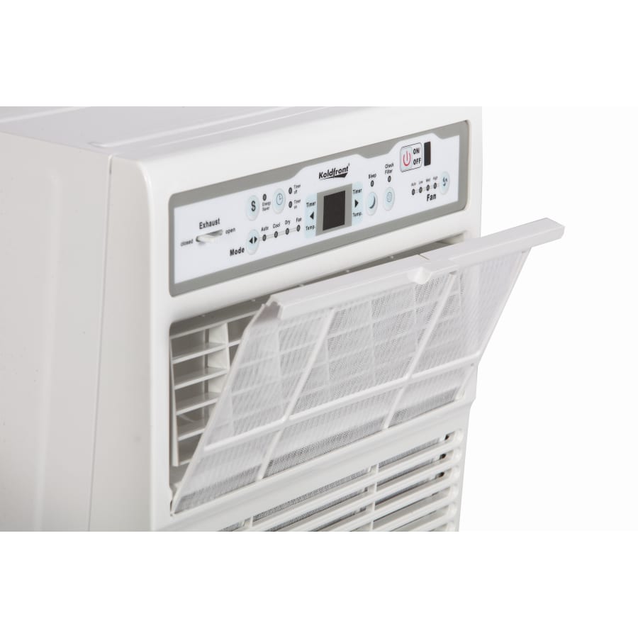 Koldfront 10000 BTU 115V Casement Air Conditioner with Dehumidifier and Remote Control - CAC10000W