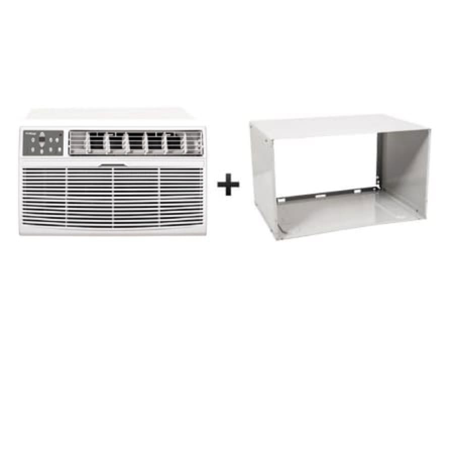 Koldfront 10,000 BTU 115 Volts Through-the-Wall Air Conditioner and Wall Sleeve with 24 Hour Timer and Remote Control - WTC10002WCO115VSLV